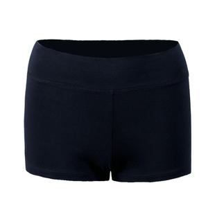 柏屋舞蹈裤三分女童儿童黑色体操舞蹈服练功服专用短裤跳舞女生小