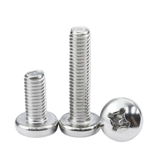 304不锈钢GB818十字圆头螺钉201十字盘头机螺钉M2M3M4M5MM6M8M10