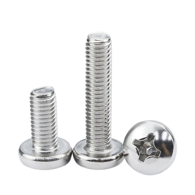 304不锈钢十字圆头螺丝钉