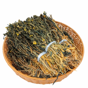 白菜苔干菜心干盐菜心湖南特产干菜类农家自制菜干油菜无盐梅干菜