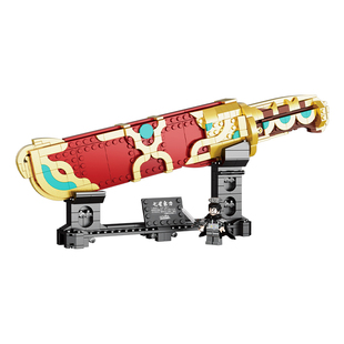 迪库三国小侠七星宝刀可发光积木玩具三国演义曹操刺董卓孟德献刀