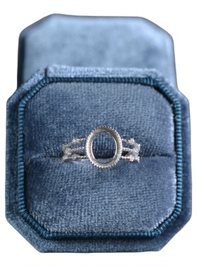 燕子家女款925纯银法式复古戒托