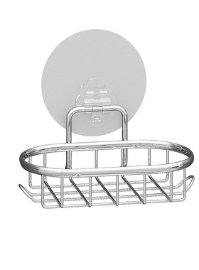 免打孔不锈钢肥皂架卫生间创意