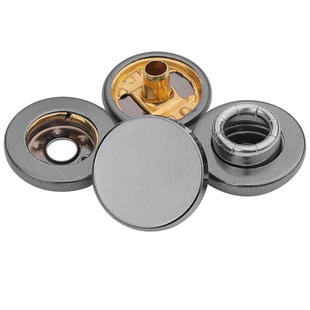 金属四合扣衣服按扣圆形高档羽绒风衣外套形子母扣免缝扭扣子812