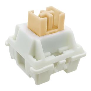 高特奶油黄PRO轴机械轴体热插拔静音提前大段落客制化键盘轴