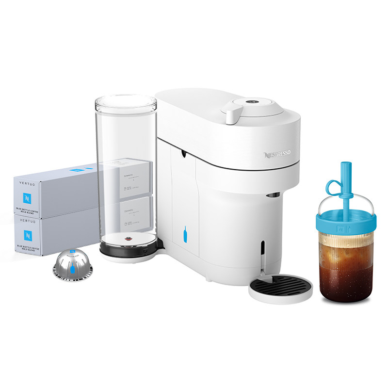 Nespresso奈斯派索蓝瓶联名限定胶囊咖啡机家用全自动Vertuo Pop+