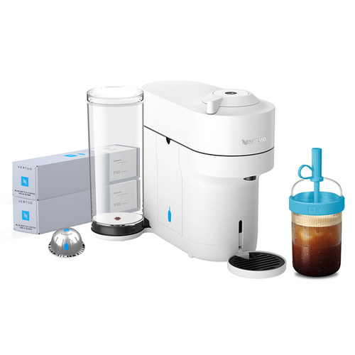 Nespresso奈斯派索蓝瓶联名限定胶囊咖啡机家用全自动Vertuo Pop+