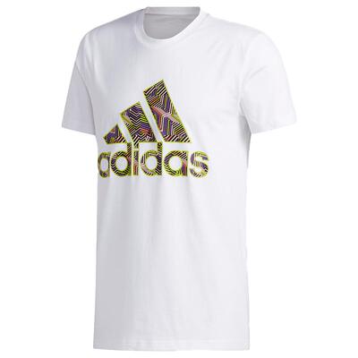 Adidas/阿迪达斯正品当季新款男子户外休闲运动短袖T恤GK1704