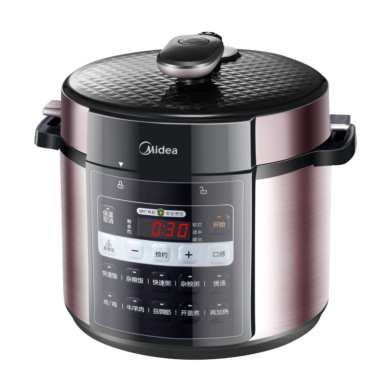 Midea/美的 MY-E627美的电压力锅6L双胆家用高压锅多功能预约定时