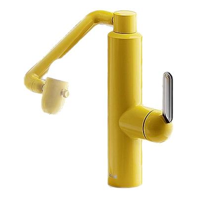 kiiid多功能机械臂万向仙人掌水龙头家用浴室卫生间面盆冷热龙头