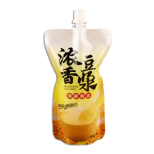 现磨醇香豆浆商用批发一次性自立吸嘴袋杯代打包便携外卖包装袋子