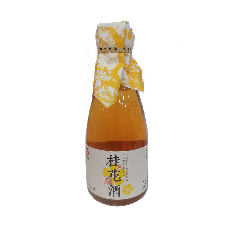 红动果酒青梅桂花瓶装低度礼盒酒