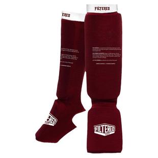 FILTERED护具运动护腿男女款防具拳击训练泰拳护腿板对抗拳击护具