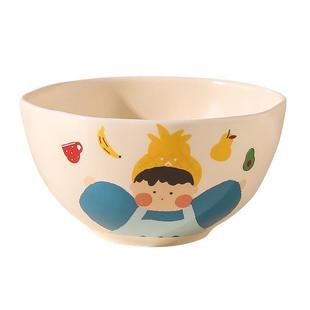 川岛屋一家三口米饭碗家用2026新款高颜值一人一个儿童碗个人专用