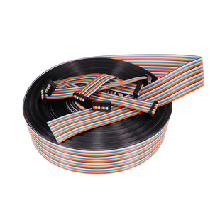 2651彩排线杜邦线1.27mm间距28AWG10/16/20/30/40/60P纯铜端子线