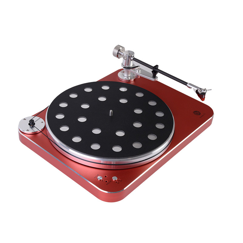 吉来T1黑胶唱片机留声机HIFI电唱机铝盘高度风唱头复古turntable