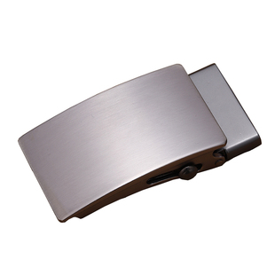 无牙自动扣头男士滚轴皮带扣3.5CM帆布扣头老式合金配件无孔卡子