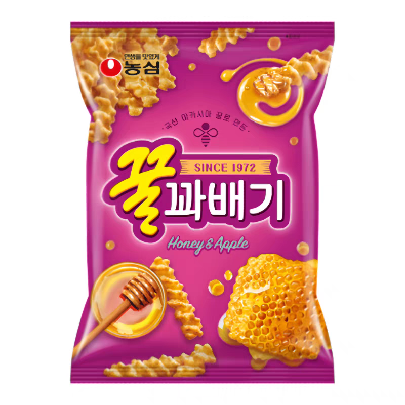 韩国农心蜂蜜脆条90g追剧零食