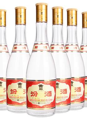 官方正品53度黄盖玻汾6瓶