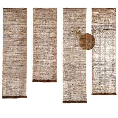 苎麻卷帘玄关遮挡帘茶室帘隔断帘