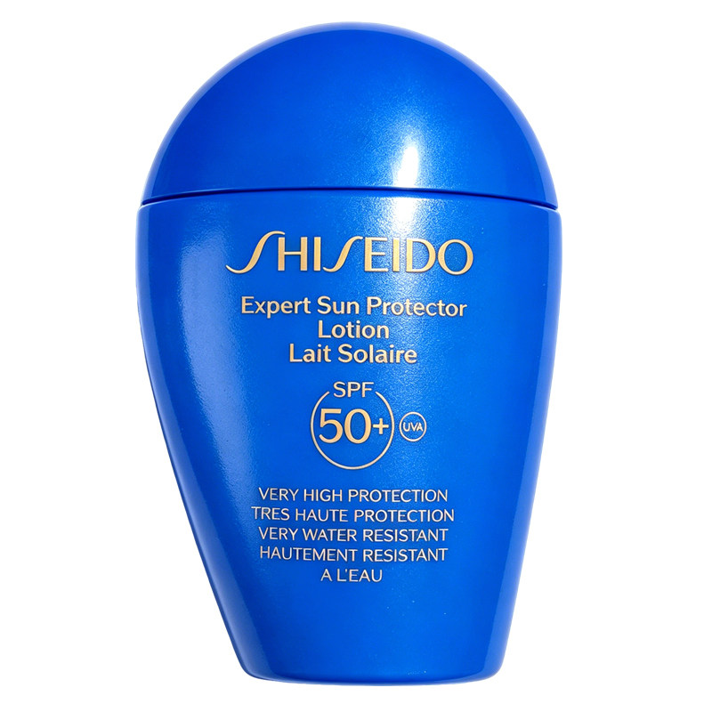 资生堂蓝胖子防晒乳SPF50+清爽
