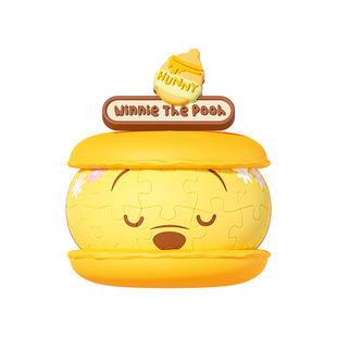 3D-JP迪士尼松松系列立体塑料拼图 夹心马卡龙造型桌面可爱摆件