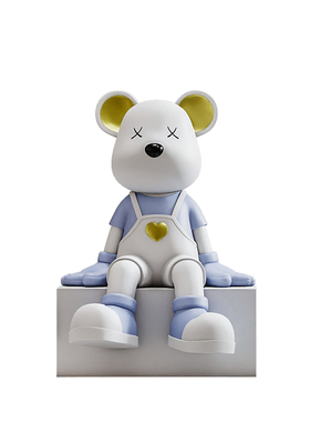 生日礼物背带熊装饰品