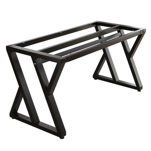 铁艺烤漆桌腿定制办公桌金属桌角会议桌餐台支撑架茶几铁架子桌架