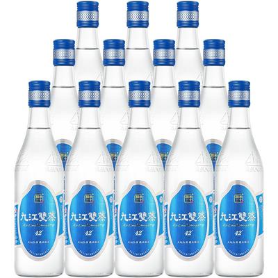 九江双蒸精米30+42度500ml*12瓶