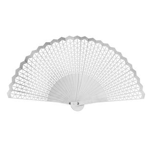 中式精钢古风折叠扇子铁扇镂空防身功夫太极便携纯金属不锈钢折扇