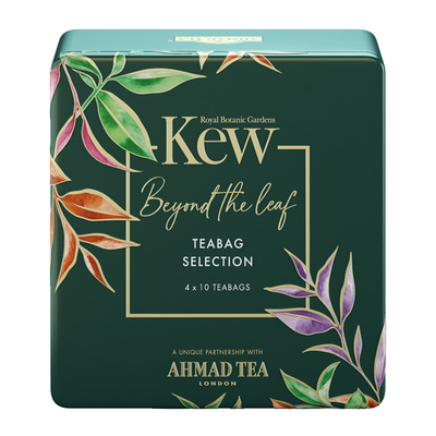 【临期清仓】AHMAD TEA亚曼邱园联名伴手礼礼罐英式早餐伯爵红茶