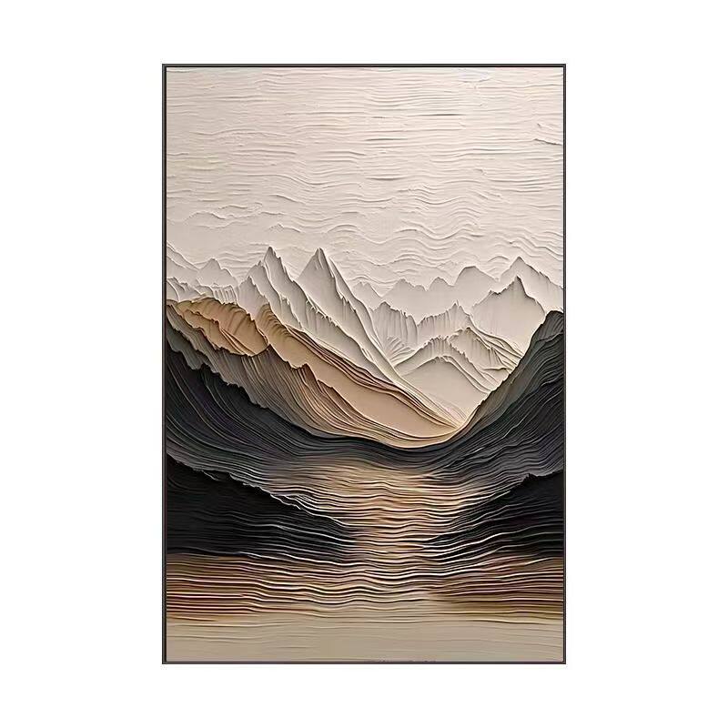 现代简约抽象沙发背景墙装饰画