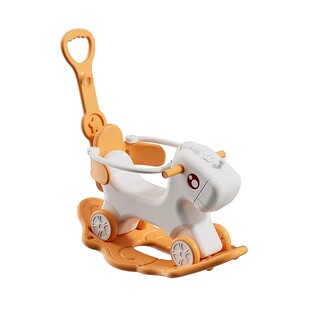 摇摇马木马儿童婴儿溜溜车宝宝摇摇车摇马二合一周岁生日礼物女