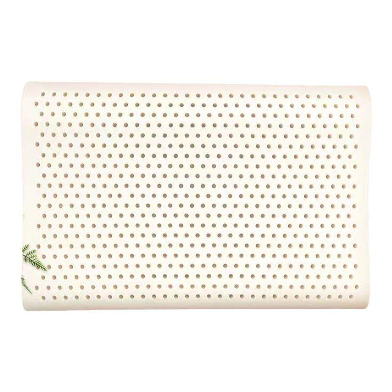 泰国正品天然乳胶枕头护颈椎助睡眠睡觉专用硅胶橡胶枕芯一对家用