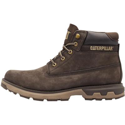 CAT卡特春夏男士牛皮高帮复古工装靴耐磨户外登山鞋休闲鞋