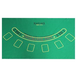 德州扑克桌布 游戏桌布 21点百家乐桌布 60x90厘米 梭哈专用台布
