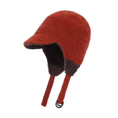 双面可戴羊羔绒加厚保暖雷锋帽