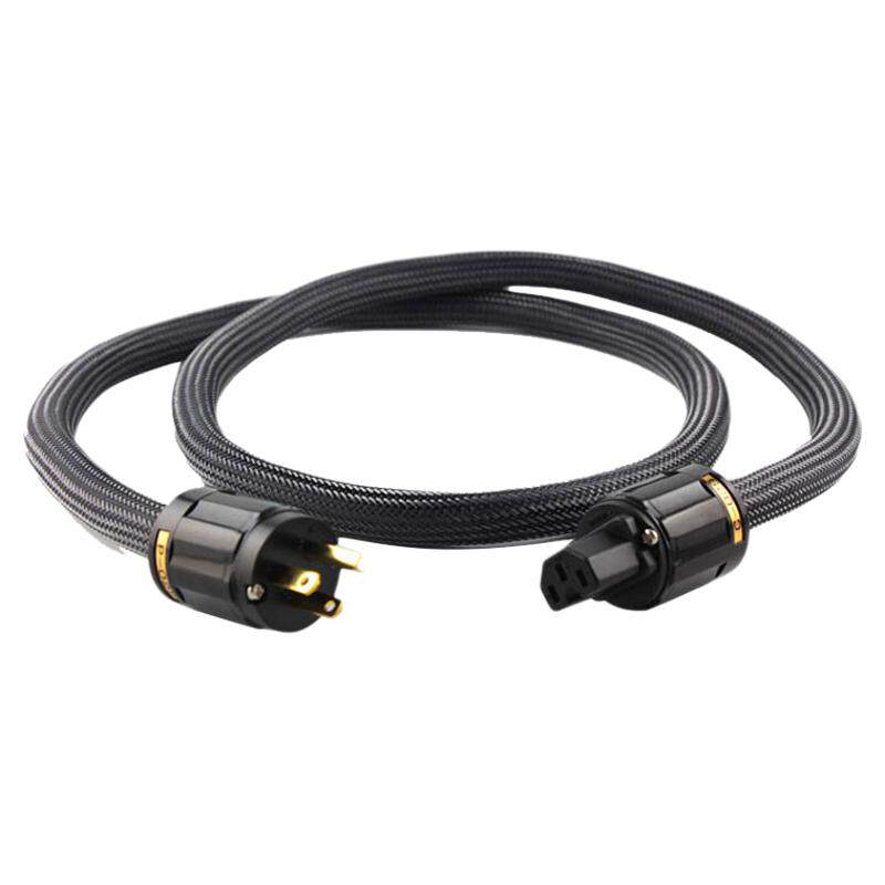 古河发烧级HIFI结晶铜美标/国标电源线CD机胆机功放电源连接线