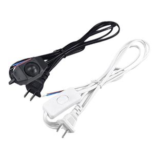 台灯开关电源带线控台灯按键开关调光器床头插头台灯电线灯具配件