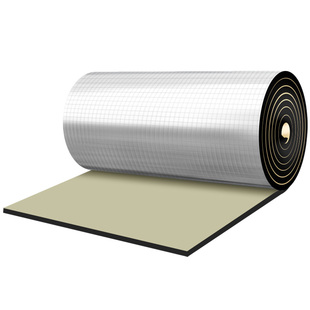 屋顶隔热棉防冻保温棉耐高温防火材料阳光房防晒隔热膜铝箔隔热板