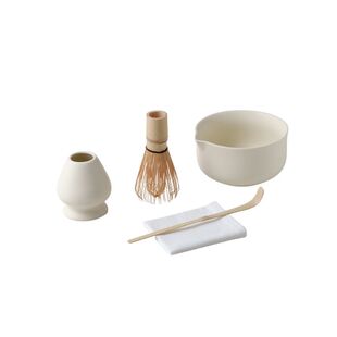 WENSHUO 日式抹茶套装茶筅带流嘴茶具手工茶道套装用具百本立点茶