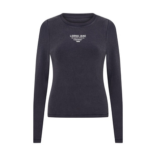 LornaJane瑜伽健身运动瑜伽t恤长袖上衣罩衫SPORT健身服瑜伽服女