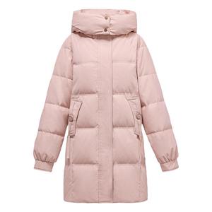 雅鹿大牌羽绒服女冬季2024新款中长款高端超好看加厚保暖鸭绒外套