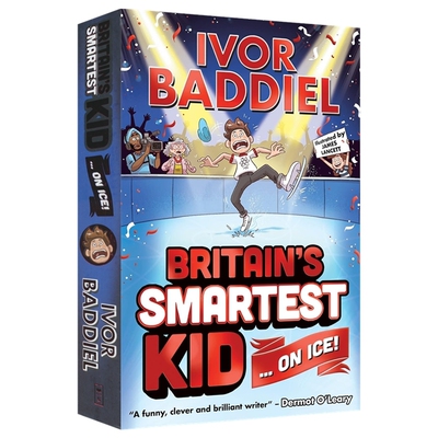 Britain's Smartest Kid ... On Ice! 英国最聪明的孩子在冰上 章节小说 冒险故事 青少年英语课外读物 英文原版进口儿童图书