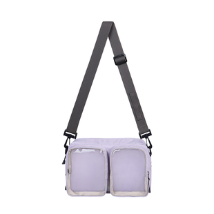 Qminica痛包17cm娃娃包斜挎大容量单肩斜挎包多功能邮差包