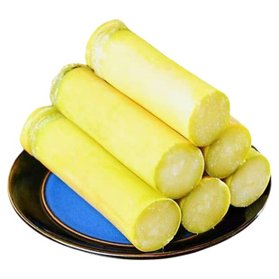 云南新鲜黄皮甘蔗现砍现发清甜多汁农家自种产地直发当季水果包邮