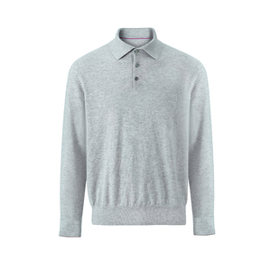 SEE ALSO『超高端面料』超精纺100羊绒老钱新贵POLO领针织衫毛衣