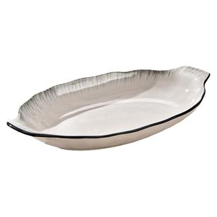 双耳陶瓷鱼盘家用2025新款大号蒸鱼盘子菜盘高级感轻奢鱼碗鱼碟子