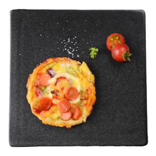 迈卡伦 耐划 北欧磨砂ins摆拍牛排盘西餐盘蛋糕盘日式料理平盘子