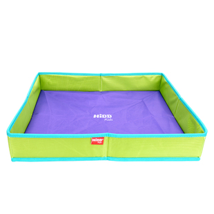 奇妙沙专用玩沙盘可折叠大沙盘45x45x9cm沙托盘无纺布可水洗沙池